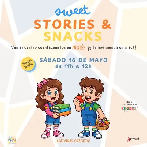 Evento: Sweet Stories & Snacks