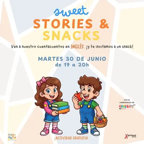 Evento: Sweet Stories & Snacks