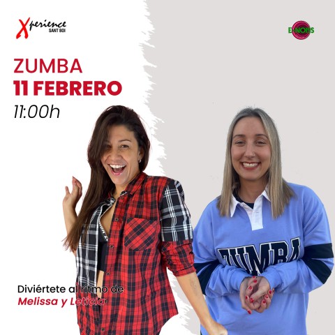 11 de Febrero: Zumba con Melissa y Leticia